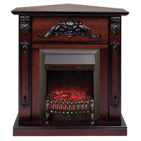 Электрокамин RealFlame Anita Corner AO античный дуб с очагом Fobos Lux Black Электрокамин RealFlame Anita Corner AO античный дуб с очагом Fobos Lux Black