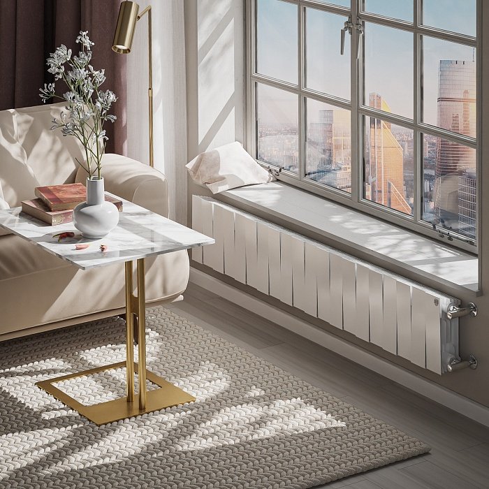 Биметаллический радиатор отопления Royal Thermo PianoForte 200 Белый VR80 20 секций в ДНР