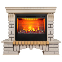 Электрокамин RealFlame Country 26 WT с очагом 3D Helios 26 Электрокамин RealFlame Country 26 WT с очагом 3D Helios 26