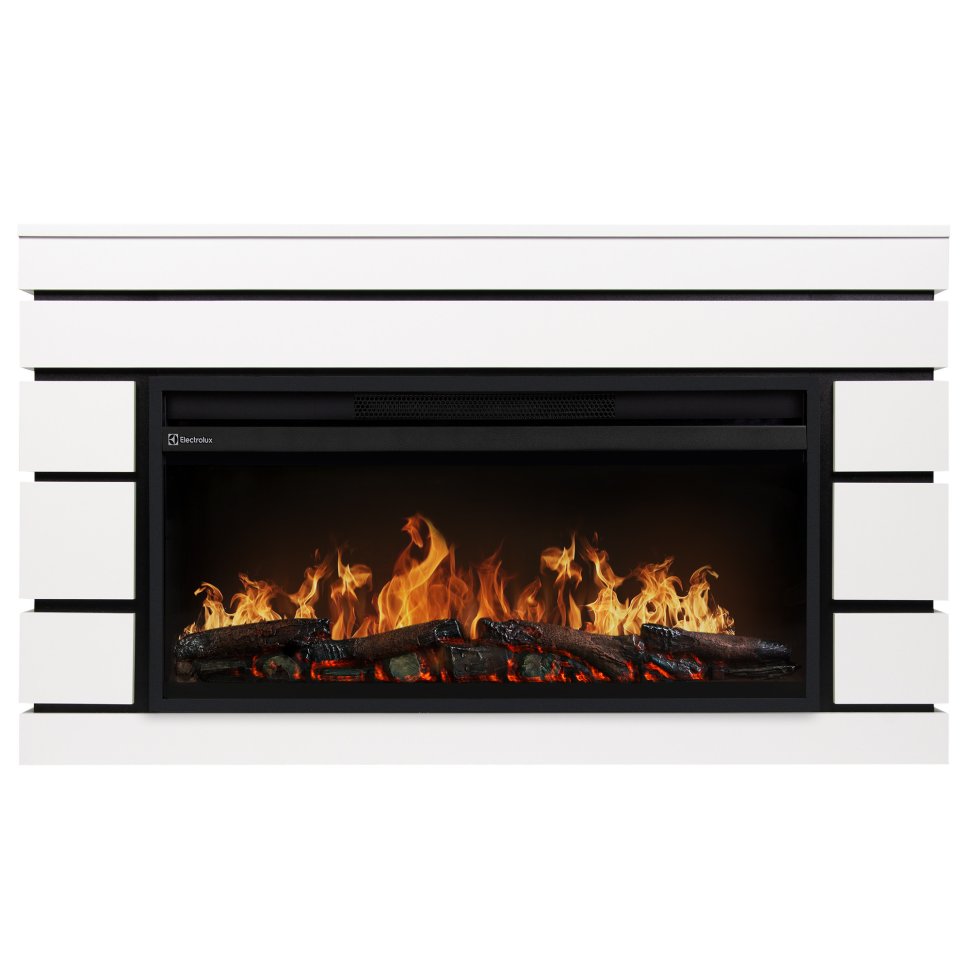 Каминокомплект Electrolux EFP/P-3620LS портал Moderno 36 белый черный р/в в ДНР