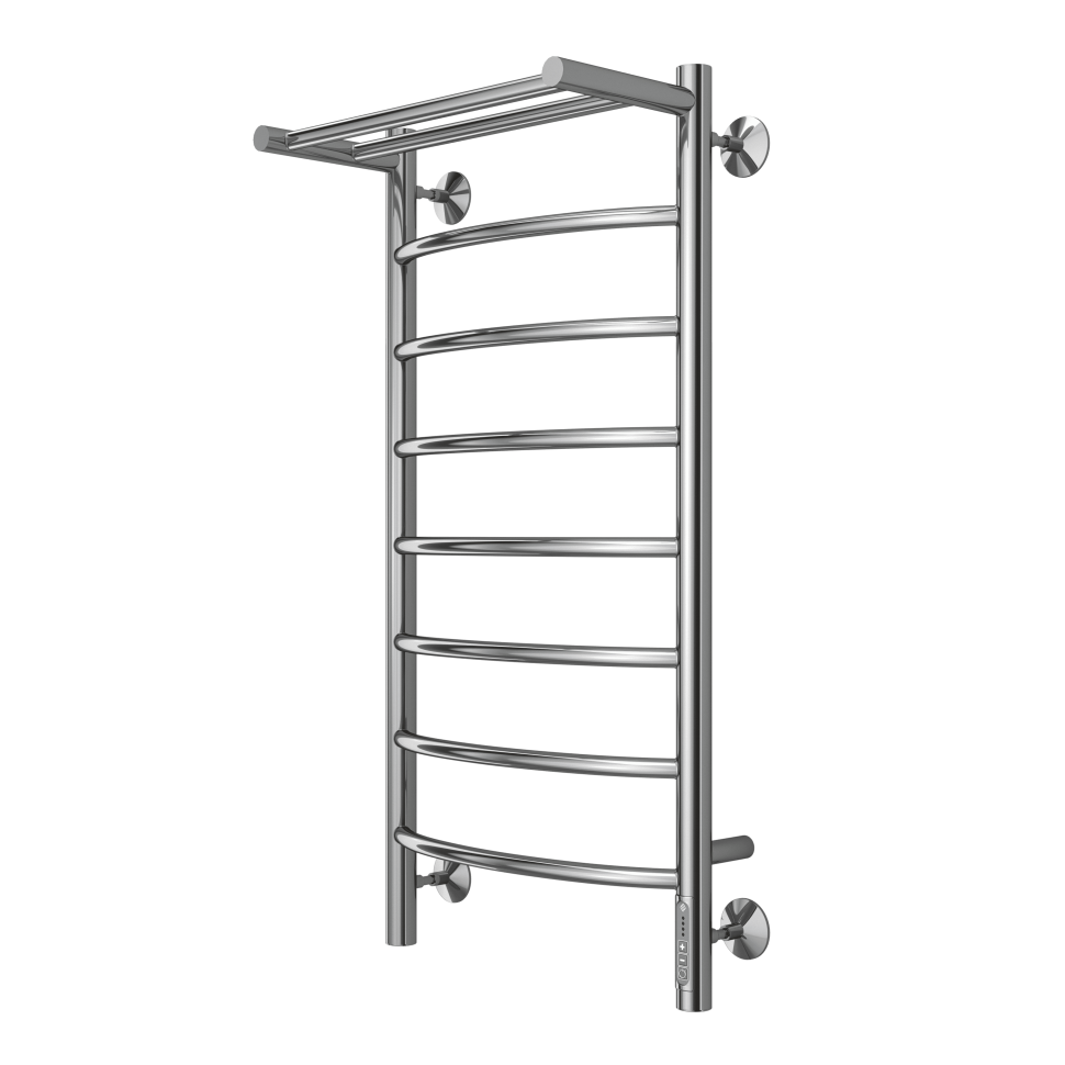 Электрический полотенцесушитель Terminus Классик П8 400х850 quick touch с полкой в ДНР