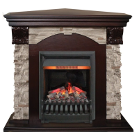 Каминокомплект RealFlame Dublin ROCK Corner STD/EUG AO с очагом 3D Oregan в ДНР