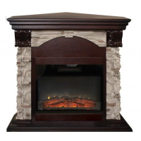 Каминокомплект RealFlame Dublin ROCK Corner STD/EUG/24 AO с очагом Kendal 24 в ДНР