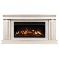 Каминокомплект Firelight Olympia 42/40/36 + очаг Electrolux EFP/P-4220LS слоновая кость с золотой патиной в ДНР