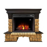 Каминокомплект RealFlame Stone Brick 26 с очагом Epsilon 26 S IR в ДНР