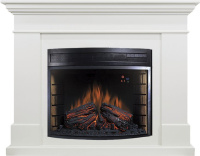 Каминокомплект Royal Flame California белый с очагом Dioramic 28 LED FX в ДНР