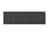 Биметаллический радиатор отопления Royal Thermo PianoForte 300 16 секций Noir Sable