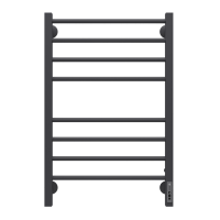 Электрический полотенцесушитель Terminus КС Сицилия П8 500х800 матовый черный
