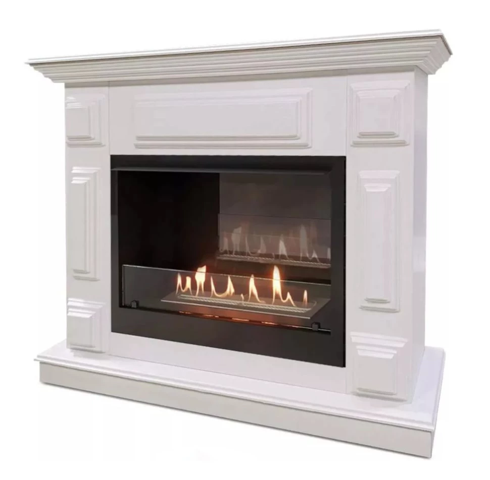 Каминокомплект Хорошие Камины Юпитер с очагом Firelight BFP/P-2520 белый в ДНР