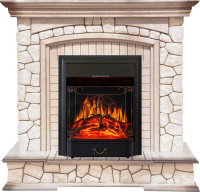 Каминокомплект Royal Flame Preston с очагом Majestic FX Black в ДНР
