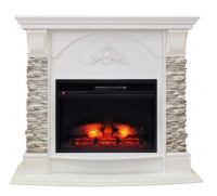 Каминокомплект RealFlame Athena GR STD/EUG/25/24 WT с очагом Eridan 24 в ДНР