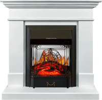 Каминокомплект Royal Flame California STD SFT с очагом Majestic FX M Black белый (разборный) в ДНР