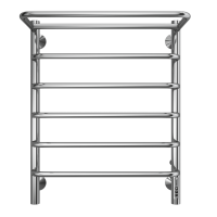 Электрический полотенцесушитель Terminus Полка П6 500х650 quick touch