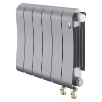 Биметаллический радиатор отопления Royal Thermo Infinity 300 Silver Satin VR80 6 секций в ДНР