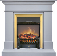 Каминокомплект Royal Flame California STD CRM (Разборный) с очагом Fobos FX M Brass санд смоук в ДНР