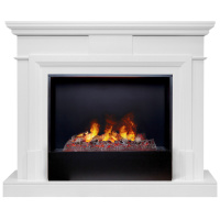 Электрокамин RealFlame Marco 25,5/26 WT белый с очагом 3D Cassette 630 Электрокамин RealFlame Marco 25,5/26 WT белый с очагом 3D Cassette 630