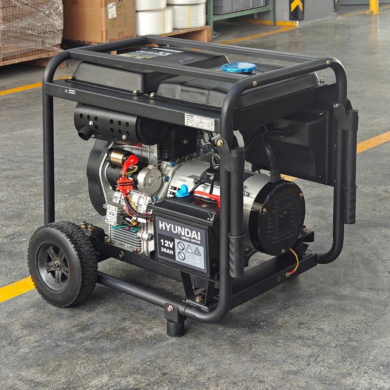 Дизельный электрогенератор Hyundai DHY 10000LE в ДНР