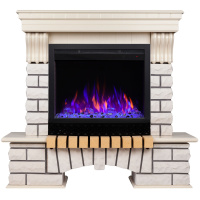 Электрокамин RealFlame Country WT с очагом Saphir 25,5 Электрокамин RealFlame Country WT с очагом Saphir 25,5