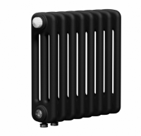 Стальной трубчатый радиатор Rifar Tubog 3057/13 нижнее подключение DV1 антрацит в ДНР