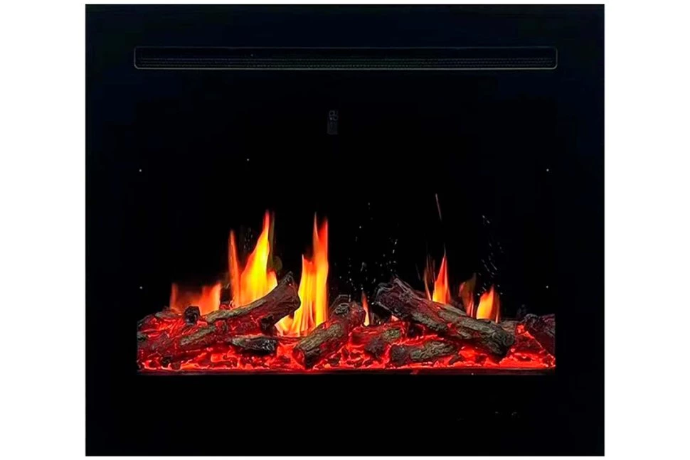 Каминокомплект Royal Flame Bergen 23 CRM (Разборный) с очагом 5D V-ART 25 белый с черным в ДНР