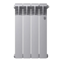 Биметаллический радиатор отопления Royal Thermo Revolution Bimetall 500 2.0 4 секции Silver Satin Биметаллический радиатор отопления Royal Thermo Revolution Bimetall 500 2.0 4 секции Silver Satin