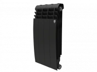 Биметаллический радиатор отопления Royal Thermo BiLiner 500 4 секции Noir Sable Биметаллический радиатор отопления Royal Thermo BiLiner 500 4 секции Noir Sable