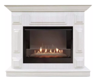 Каминокомплект Хорошие Камины Юпитер с очагом Firelight BFP/P-2520 белое дерево в ДНР
