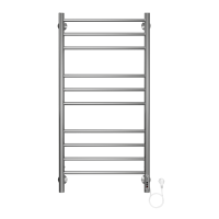 Электрический полотенцесушитель Terminus Аврора П10 500х1050 quick touch