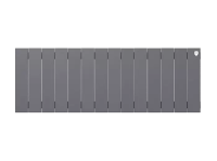 Биметаллический радиатор отопления Royal Thermo PianoForte 300 14 секций Silver Satin