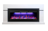 Каминокомплект Interflame Гранд с очагом FreeSpace 40 LED FX QZ белый в ДНР