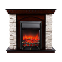 Электрокамин RealFlame Elford AO античный дуб с очагом Fobos Lux Black Электрокамин RealFlame Elford AO античный дуб с очагом Fobos Lux Black