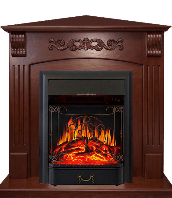 Каминокомплект Royal Flame Sorrento угловой c очагом Majestic FX Black в ДНР