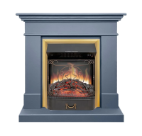 Каминокомплект Royal Flame California STD CRM (Разборный) с очагом Majestic FX Brass санд антрацит в ДНР