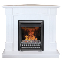 Электрокамин RealFlame Andrea Corner WT фактурный белый с очагом 3D Oregan Электрокамин RealFlame Andrea Corner WT фактурный белый с очагом 3D Oregan
