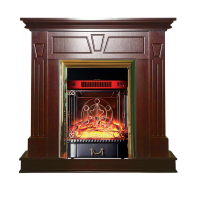 Каминокомплект Interflame Берта с очагом Majestic FX M Brass махагон в ДНР