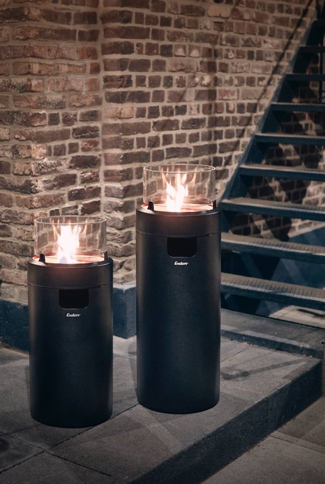 Инфракрасный газовый обогреватель Enders Nova Led M черный в ДНР