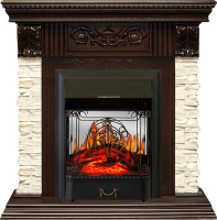 Каминокомплект Royal Flame Luxemburg с очагом Majestic FX M Black в ДНР