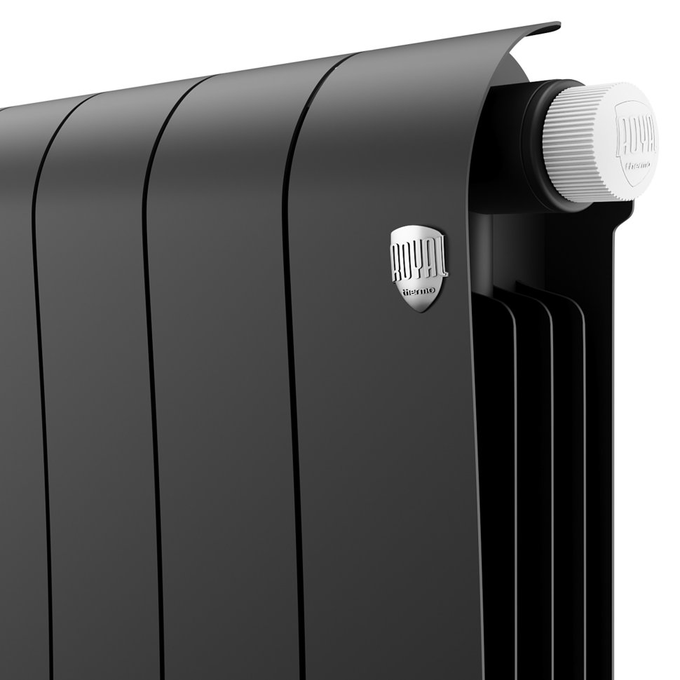 Биметаллический радиатор отопления Royal Thermo Infinity 300 Noir Sable VR80 6 секций в ДНР