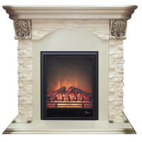 Каминокомплект RealFlame Dublin LUX STD/EUG WT с очагом Eugene в ДНР