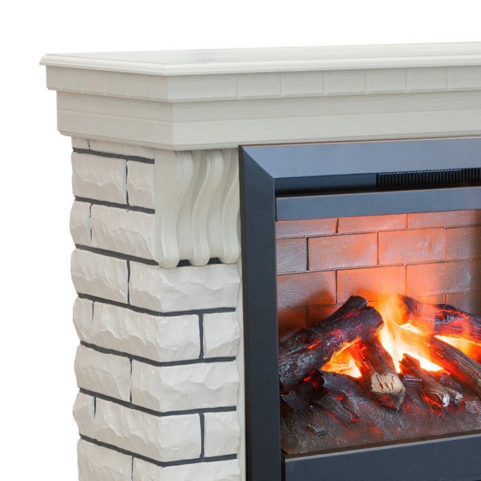 Каминокомплект RealFlame Country 26 WT с очагом 3D Helios 26 в ДНР