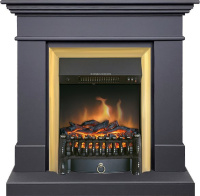 Каминокомплект Royal Flame California STD SFT с очагом Fobos FX Brass серый графит (разборный) в ДНР