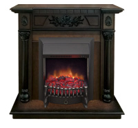 Каминокомплект RealFlame Dacota STD/EUG AO с очагом Fobos Lux Black S в ДНР