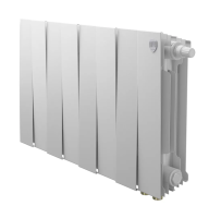 Биметаллический радиатор отопления Royal Thermo PianoForte 300 Серебристый VR80 8 секций в ДНР