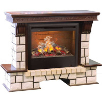 Каминокомплект RealFlame Stone new 26/HL AO (DN) с очагом 3D Helios 26 в ДНР