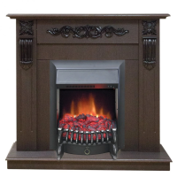 Каминокомплект RealFlame Dominica STD/EUG DN с очагом Fobos Lux Black S в ДНР