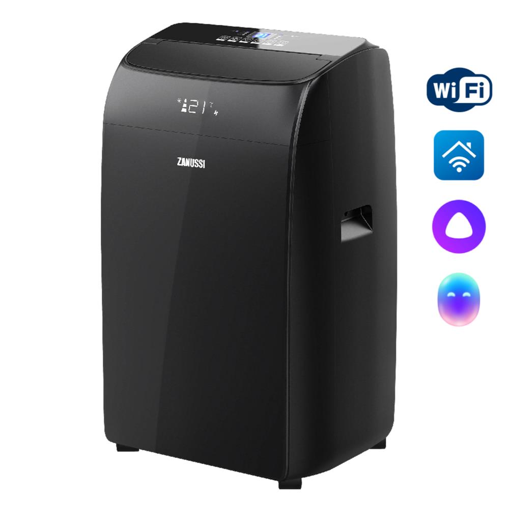 Кондиционер мобильный Zanussi Massimo Solar ZACM-12 NYK/N1 Black Кондиционер мобильный Zanussi Massimo Solar ZACM-12 NYK/N1 Black