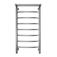 Электрический полотенцесушитель Terminus Классик П8 400х850 quick touch с полкой в ДНР