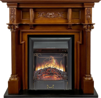 Каминокомплект Royal Flame Oxford с очагом Majestic FX Black орех в ДНР