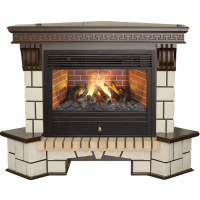 Каминокомплект RealFlame Stone Corner new 26/HL AO (DN) с очагом 3D Novara в ДНР