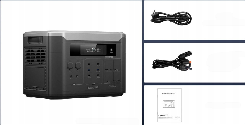 Портативная электростанция Oukitel BP3000E 3200W / 2048Wh LiFePO4 в ДНР